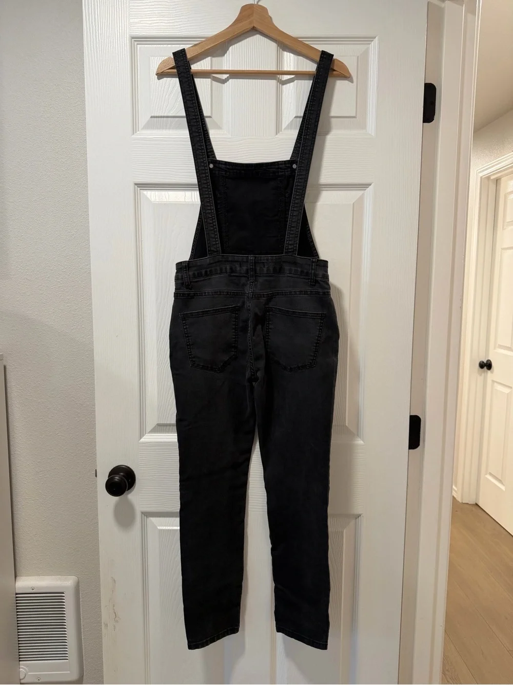 Free People Denim Overalls